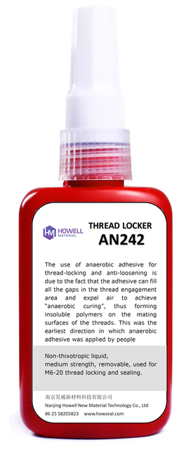 Анаэробный клей Threadlocker AN242 для резьбового соединения и заполнения зазоров
