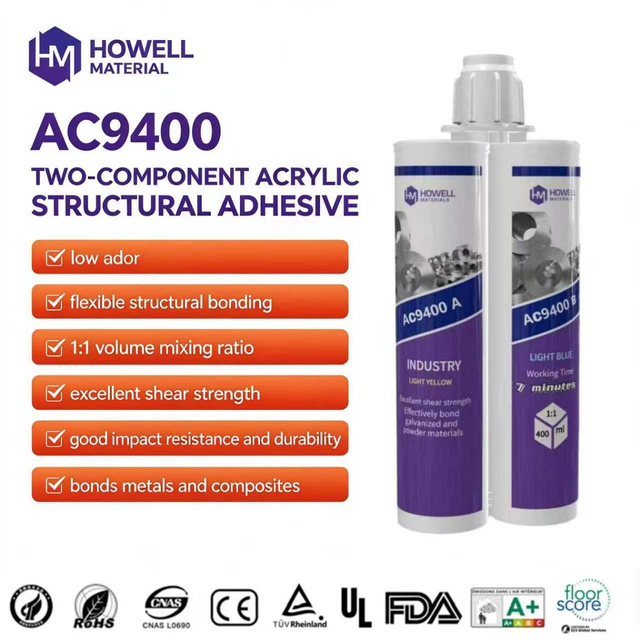 AC9400 — акриловый структурный клей